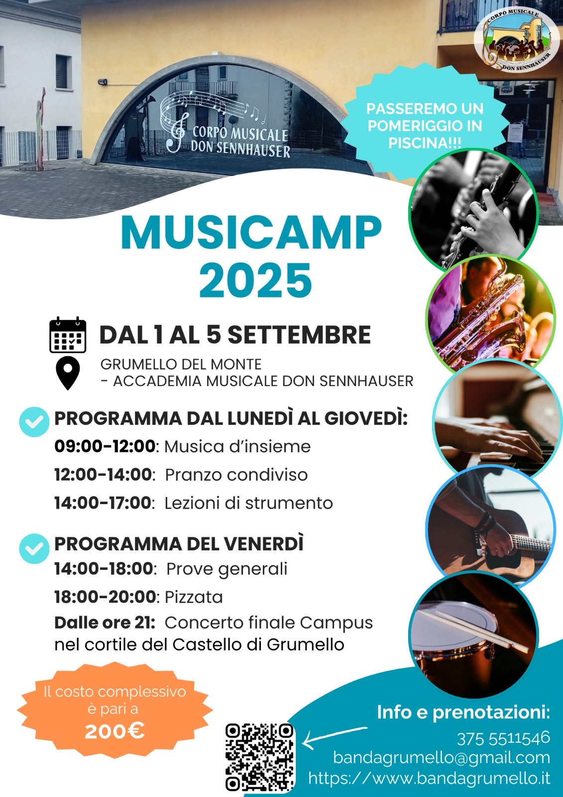 Locandina Campus Musicale 2025